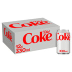 Diet Coke 12 x 330ml Cans (Pack of 24)