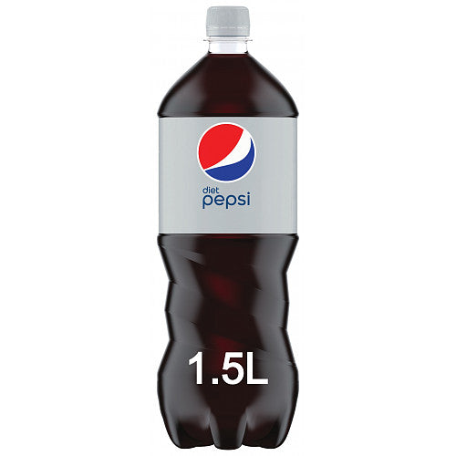 Diet Pepsi Cola Bottle 1.5L (Pack of 12)