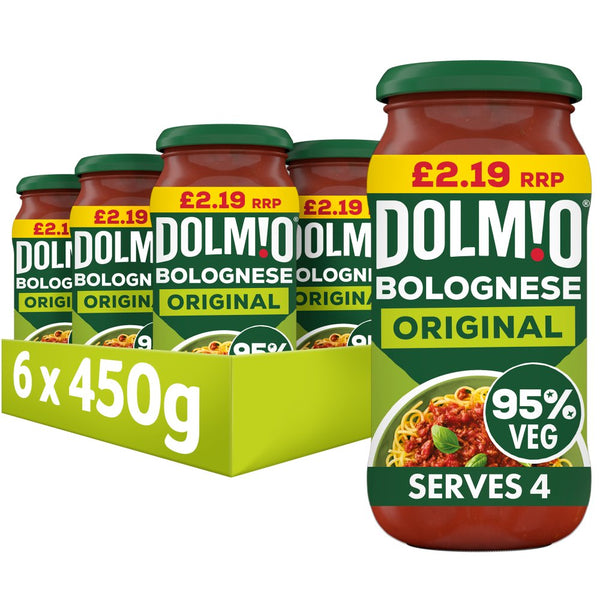 Dolmio Bolognese Pasta Sauce 450g (Pack of 6)