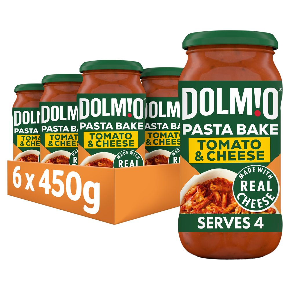 Dolmio Pasta Bake Tomato and Cheese Pasta Sauce 450g (Pack of 6)