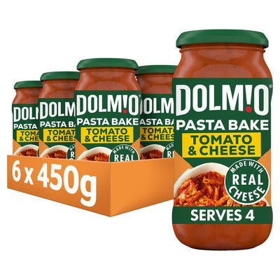 Dolmio Pasta Bake Tomato and Cheese Pasta Sauce 450g (Pack of 6)
