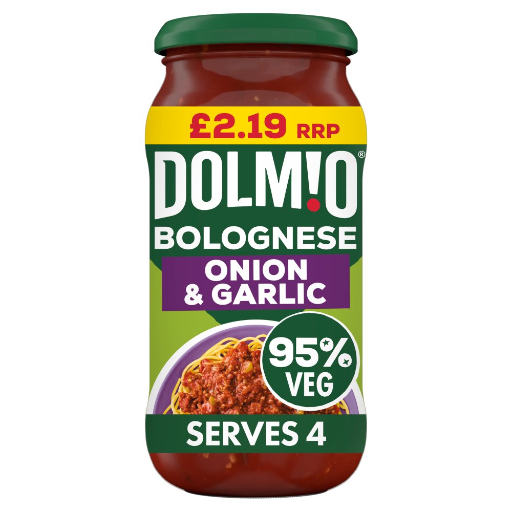Dolmio Bolognese Onion & Garlic Pasta Sauce 450g  (Pack of 6)