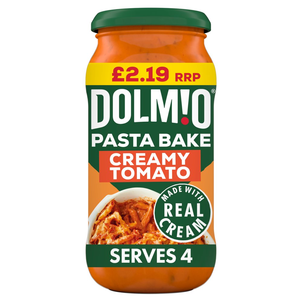 Dolmio Pasta Bake Creamy Tomato Pasta Sauce 450g (Pack of 6)