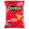 Doritos Chilli Heatwave Tortilla Chips Crisps 40g (Pack of 32)