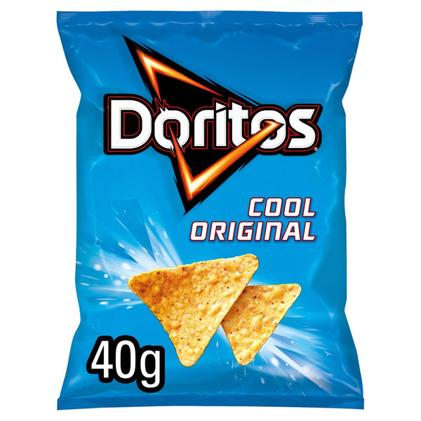 Doritos Cool Original Tortilla Chips Crisps 40g (Pack of 32)