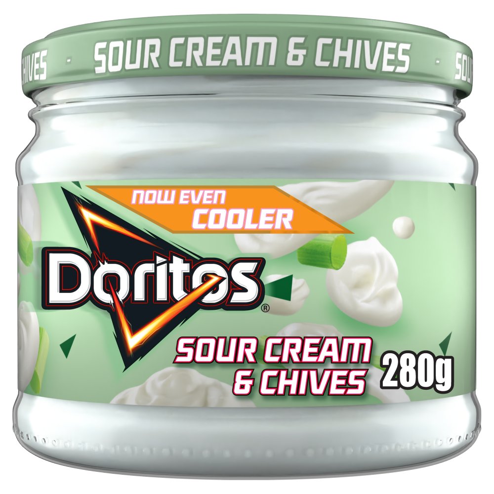 Doritos Cool Sour Cream & Chives Sharing Dip 280g (Pack of 6)