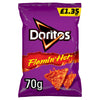 Doritos Flamin' Hot Sharing Bag Crisps 70g (Pack of 15)