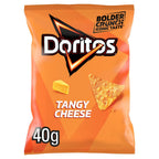 Doritos Tangy Cheese Tortilla Chips Crisps 40g (Pack of 32)