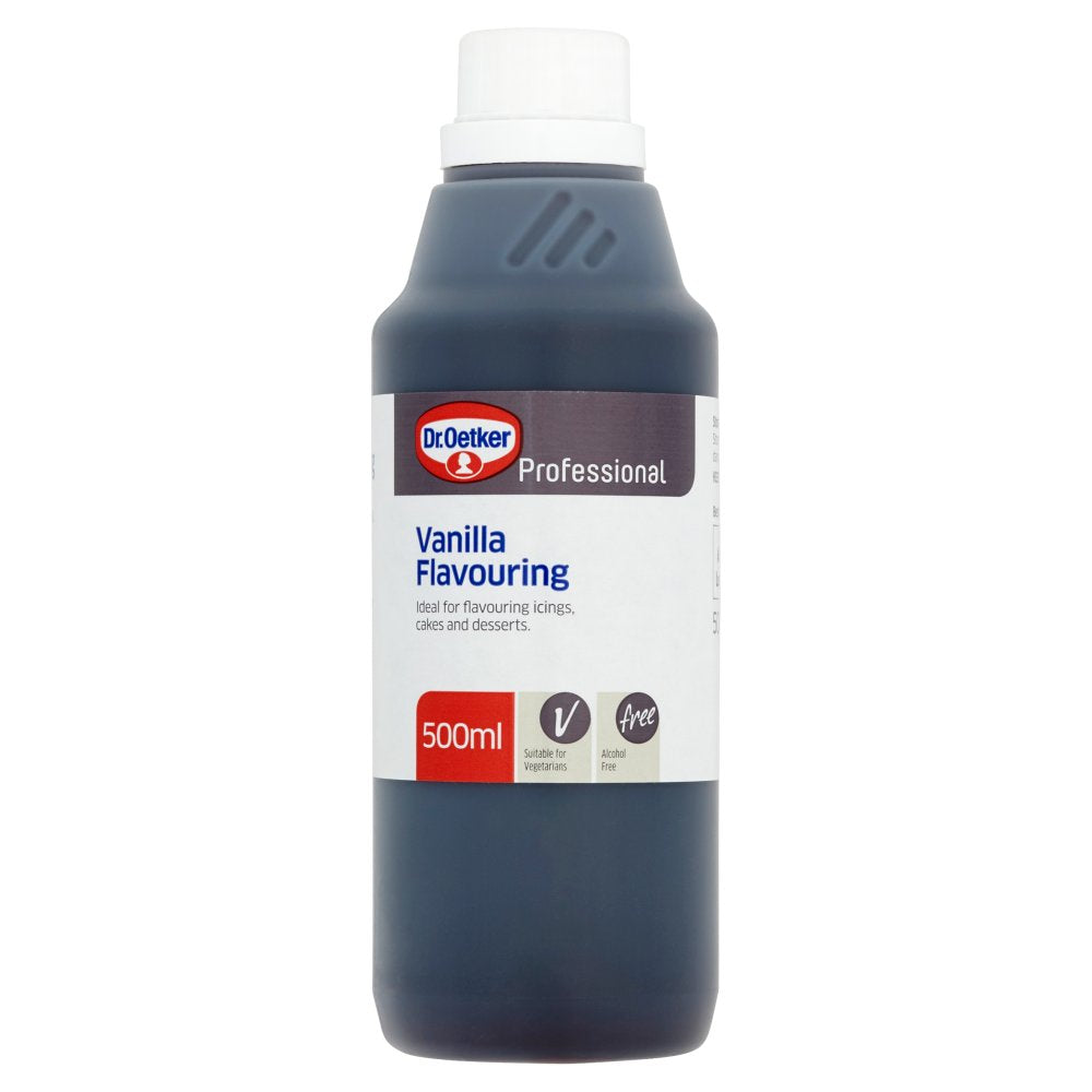Dr. Oetker Vanilla Flavouring 500ml (Pack of 1)