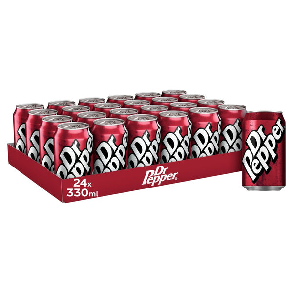 Dr Pepper 330ml (Pack of 24)