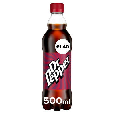 Dr Pepper 500ml (Pack of 12)