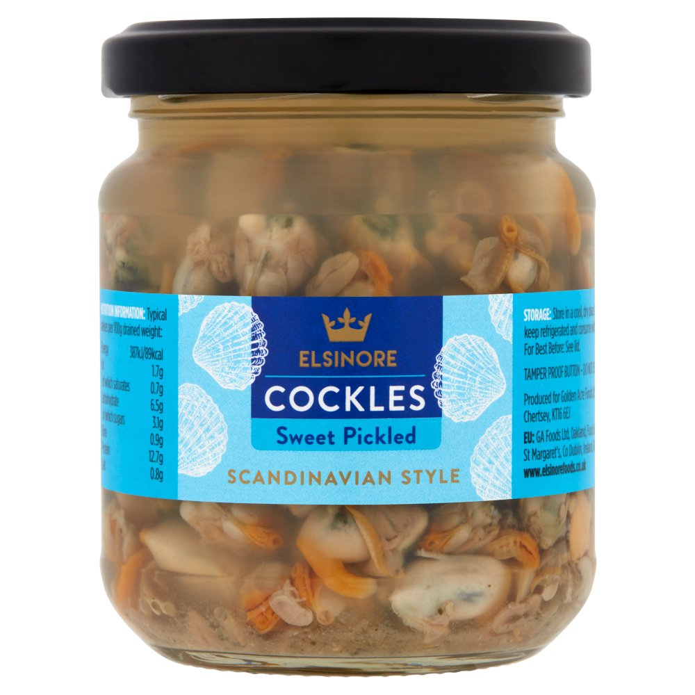 ELSINORE Cockles Sweet Pickled 200g (Pack of 1)