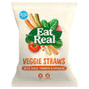 Eat Real Veggie Straws with Kale, Tomato & Spinach 45g (Pack of 12)