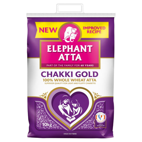 Elephant Atta Chakki Gold 10kg (Pack of 1)