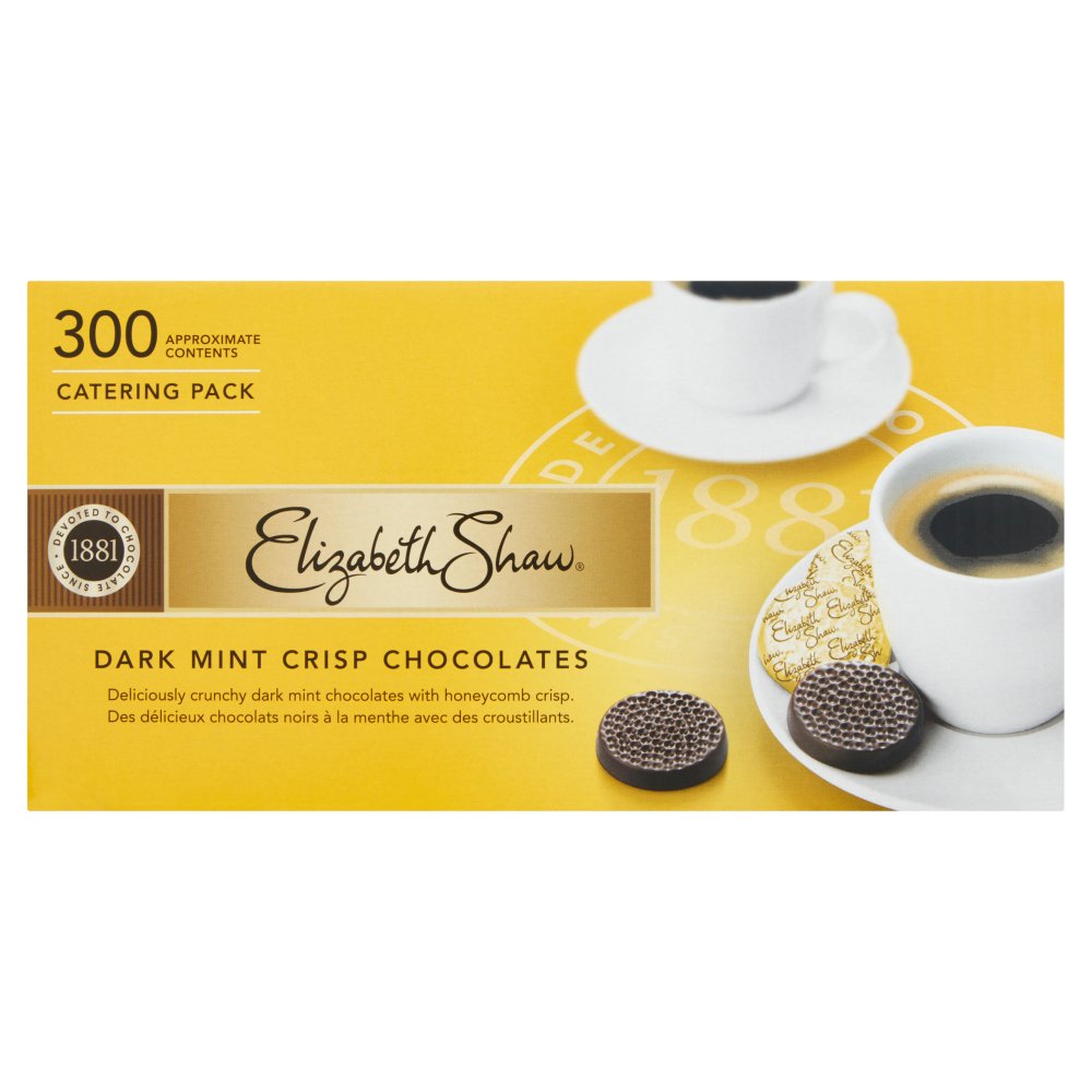 Elizabeth Shaw Dark Mint Crisp Chocolates 1.89kg (Pack of 1)
