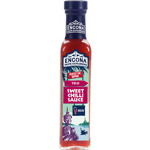 Encona Sweet Chilli Thai Sauce 142ml (Pack of 6)