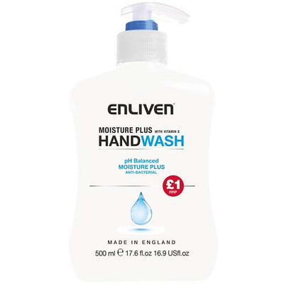 Enliven Antibac H/Wash Moisture 500ml (Pack of 6)