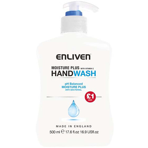 Enliven Antibac H/Wash Moisture 500ml (Pack of 6)