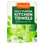 Essentially Catering Multi Purpose Kitchen Towels 12 Rolls (Pack of 1)