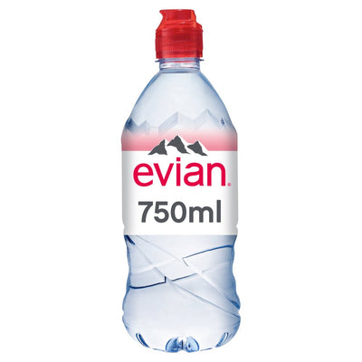 Evian Natural Mineral Water 75cl (Pack of 12)