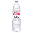 Evian Still Natural Mineral Water 1.5L (Pack of 8)