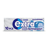 Extra Ice Peppermint Sugarfree Chewing Gum 10 Pieces (Pack of 30)