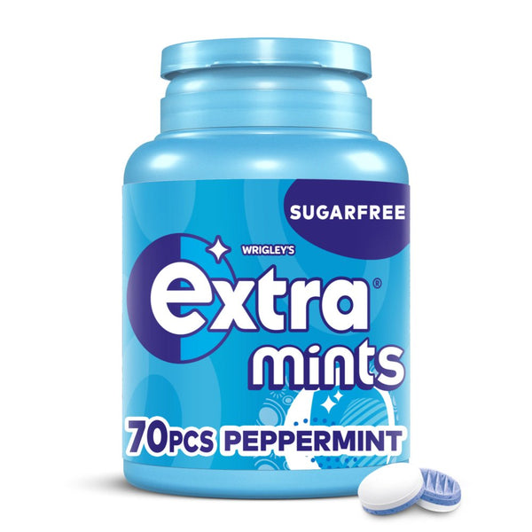 Extra Peppermint Sugarfree Mints Bottle 77g (Pack of 6)