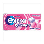 Extra Refreshers Bubblemint Sugarfree Chewing Gum Handy Box 7 Pieces 15g (Pack of 16)