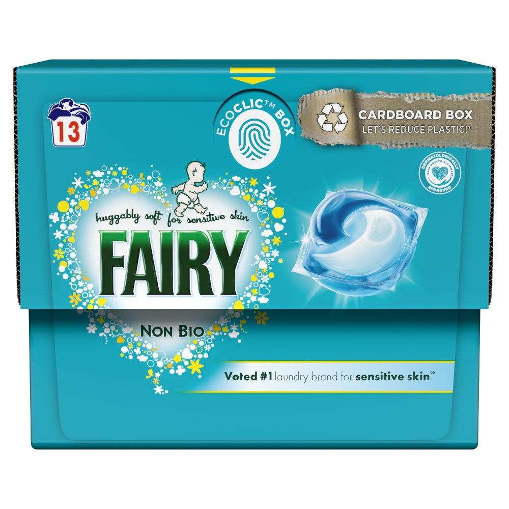 Fairy Non Bio PODS® Washing Capsules x13s (Pack of 1) – Zorbaonline
