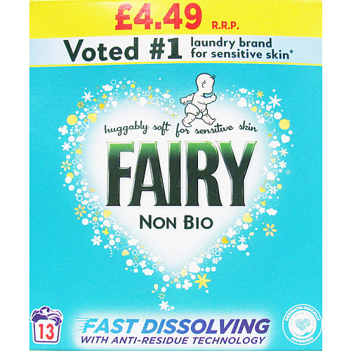 Fairy Non Bio Washing Powder 13 Washes 715g (Pack of 6)