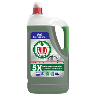 Fairy Professional Washing Up Liquid Original 5L (Pack of 1)
