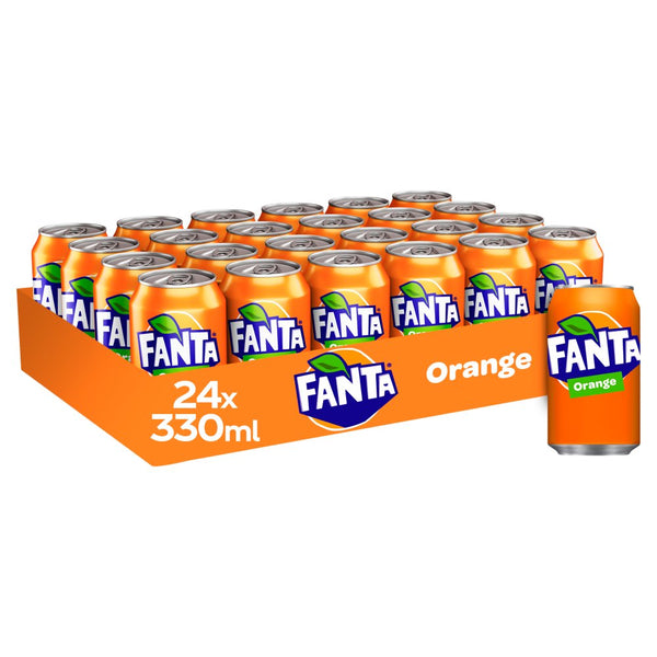 Fanta Orange 330ml (Pack of 24)