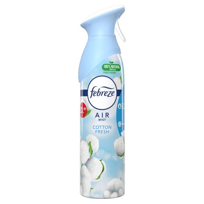 Febreze Air Freshener Spray Cotton Fresh 300ml (Pack of 6)