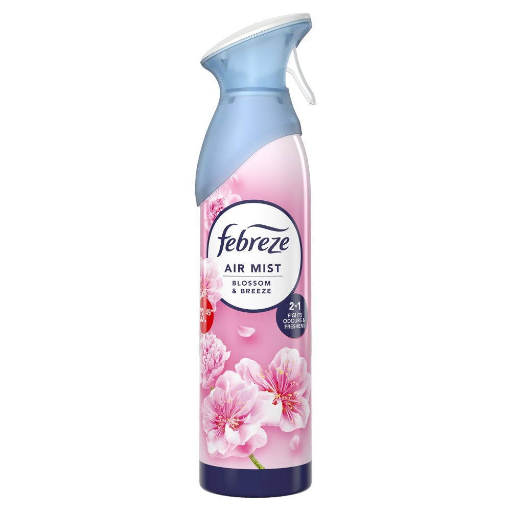 Febreze Air Freshener Spray Blossom And Breeze 185ML (Pack of 8)
