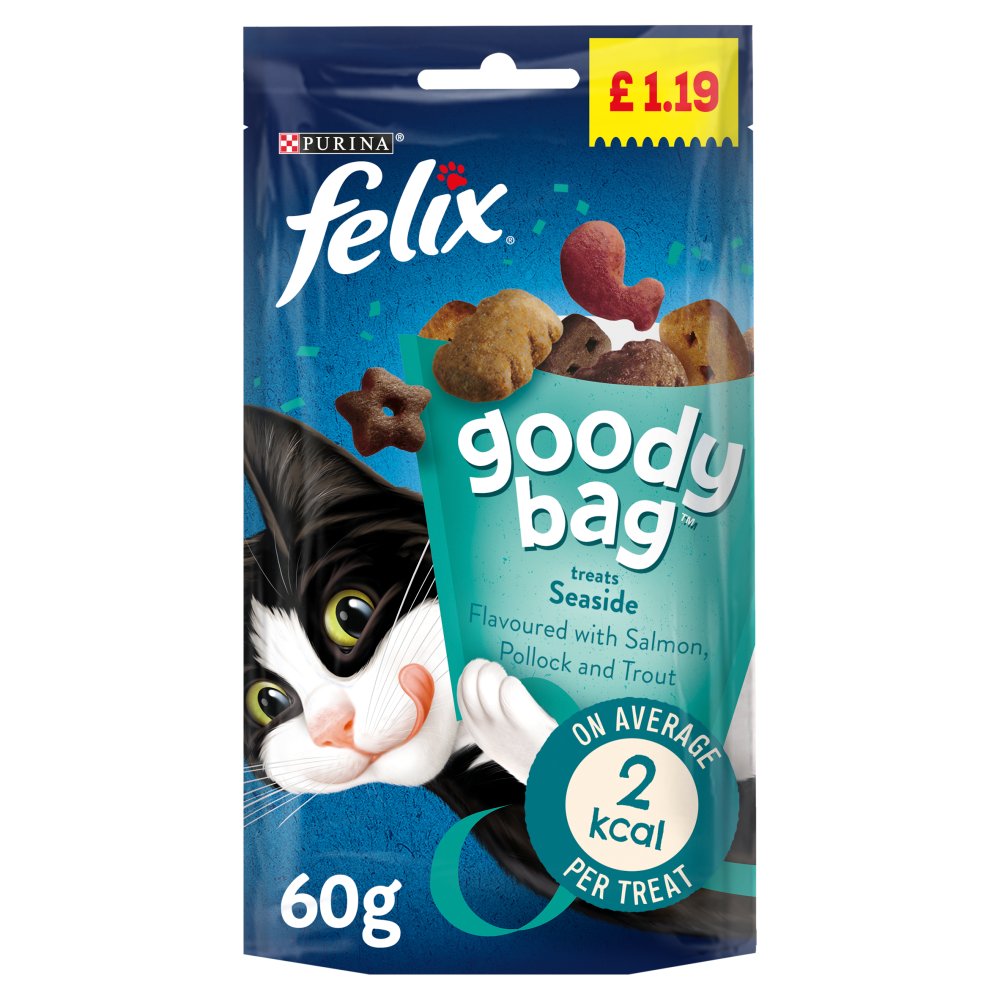 Felix Goody Bag Treats Seaside 60g (Pack of 8)