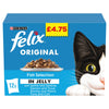 Felix Original Fish Selection in Jelly 12 x 100g (Pack of 4)