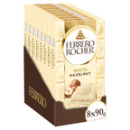 Ferrero Rocher White Chocolate Hazelnut 90g (Pack of 8)