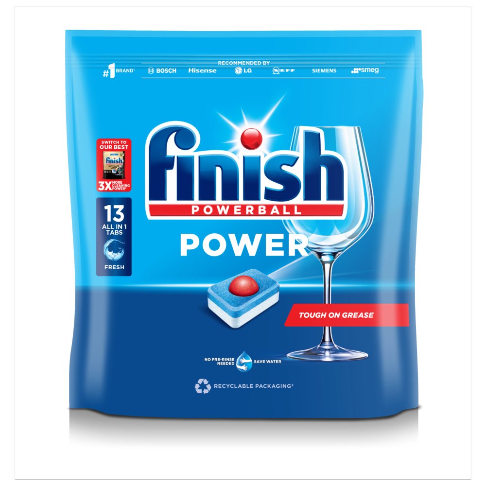 FINSH,GB, POWER AIO 163g (Pack of 7)