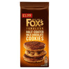 Foxs Half Coated Milk Chocolate Chunkie Cookie 175g (Pack of 8)
