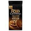 Fox's Fabulous Half Coated Milk Chocolate Cookies 175g (Pack of 8)