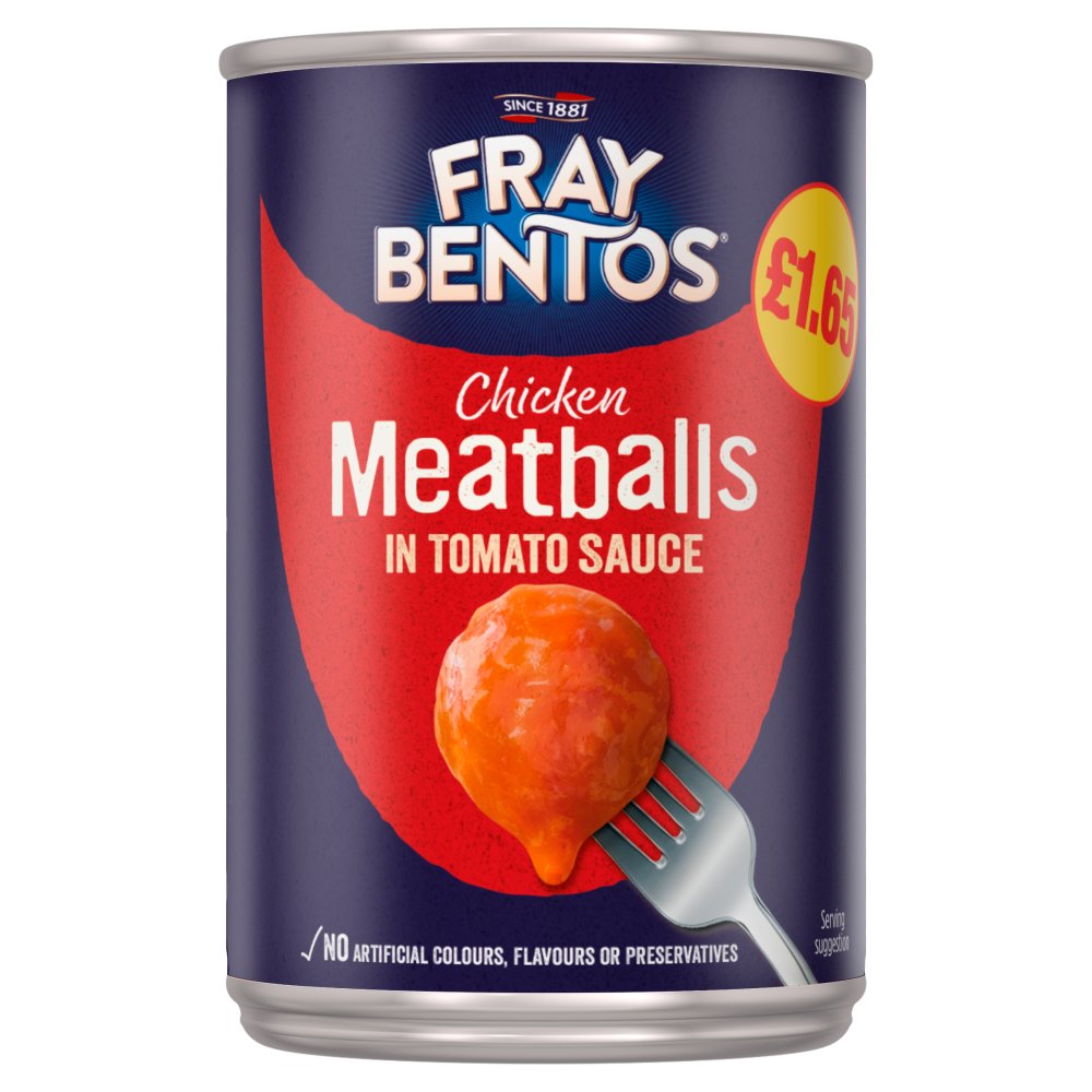Fray Bentos Chicken Meatballs in Tomato Sauce 380g (Pack of 6)