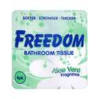 Freedom Bathroom Tissue Aloe Vera Fragrance 4pk (Pack of 10)