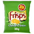 Frisps Cheese & Onion Flavour Snacks 30g (Pack of 30)