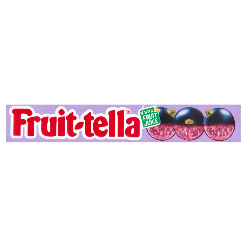 Fruittella Blackcurrant Stick 41g (Pack of 40)