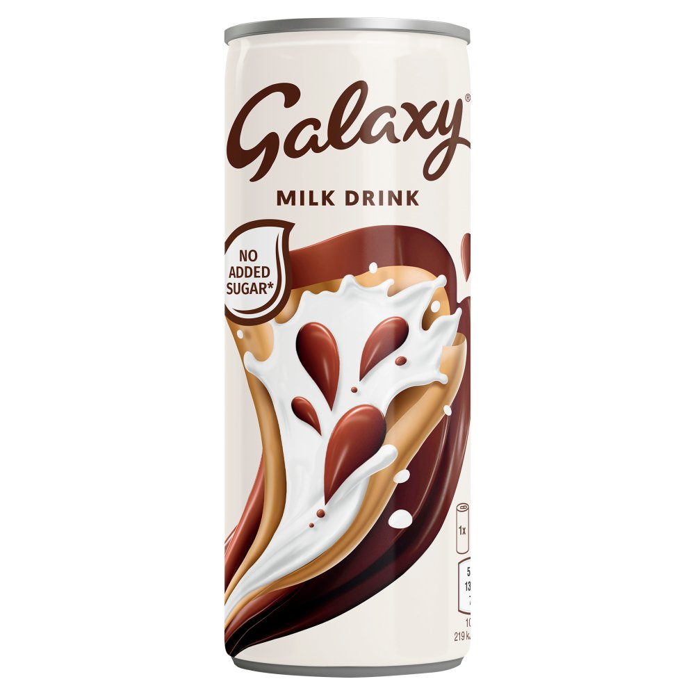 Galaxy Chocolate flavoured milk drink 250ml (Pack of 12)