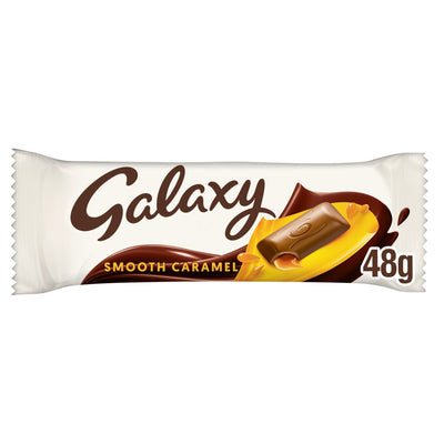 Galaxy Caramel Chocolate Bar 48g (Pack of 24)