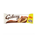 Galaxy Smooth Milk Chocolate Snack Bar 42g (Pack of 24)
