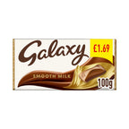Galaxy Smooth Milk Chocolate Block Bar 100g (Pack of 24)