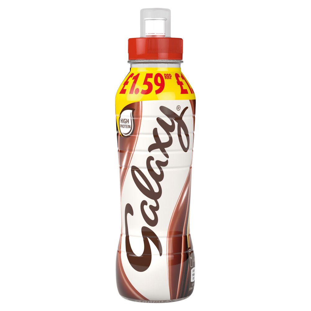 Galaxy Chocolate Milkshake Drink 350ml (Pack of 8)