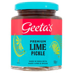 Geeta's Premium Lime Pickle 190g (Pack of 6)